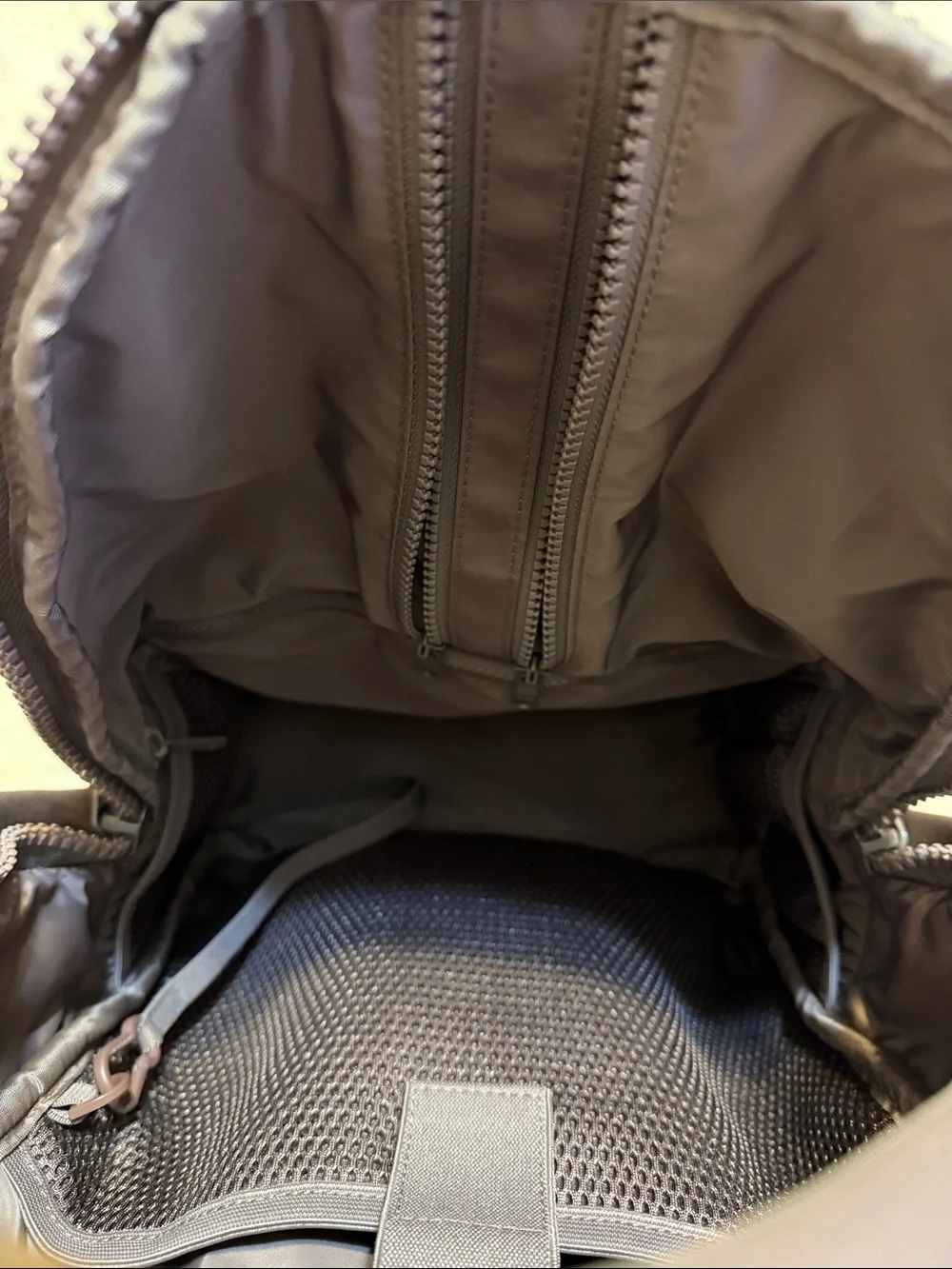 Dagne Dover Taupe Mini Neoprene Backpack